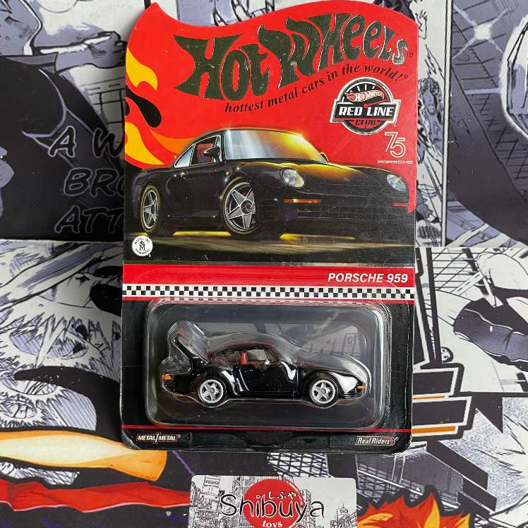 Hot Wheels RLC Porsche Hitam Poce