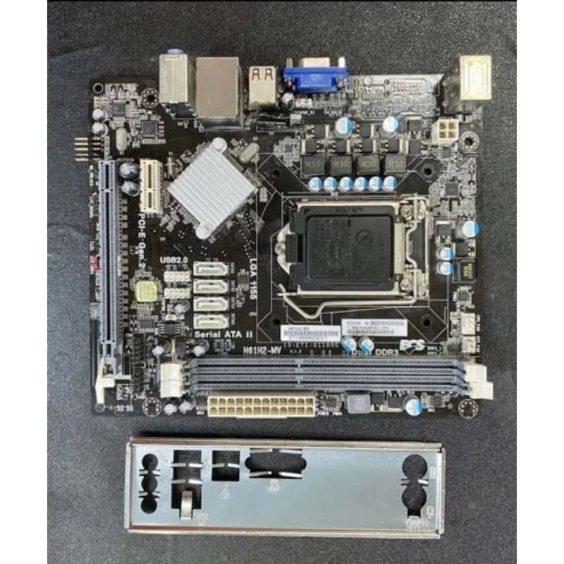 Motherboard ECS H61H2-MV DDR 3 Socket LGA 1155 Normall