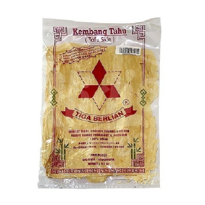 

kulit tahu lembaran dried bean curd sheet berlian 95