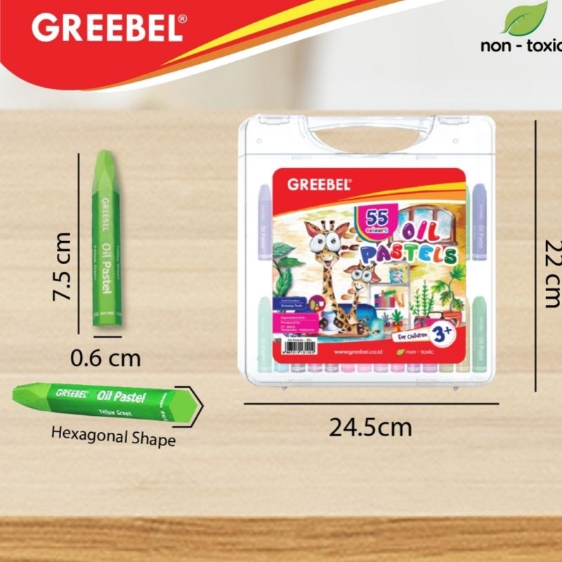 

Greebel Crayon Oil Pastel 55wr