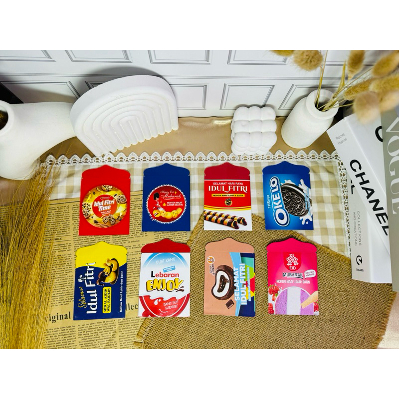 

AMPLOP LEBARAN VIRAL (1PACK ISI 10PCS) / AMPLOP IDUL FITRI 2024 (AMPLOP KECIL)
