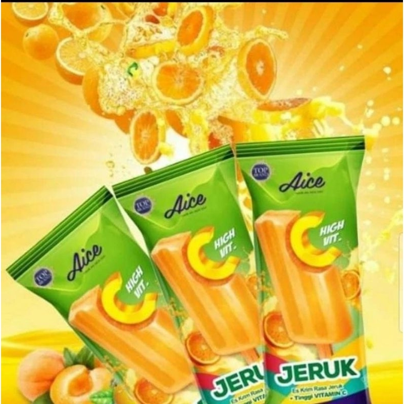 

Aice Ice Cream Jeruk Stick 60 gr