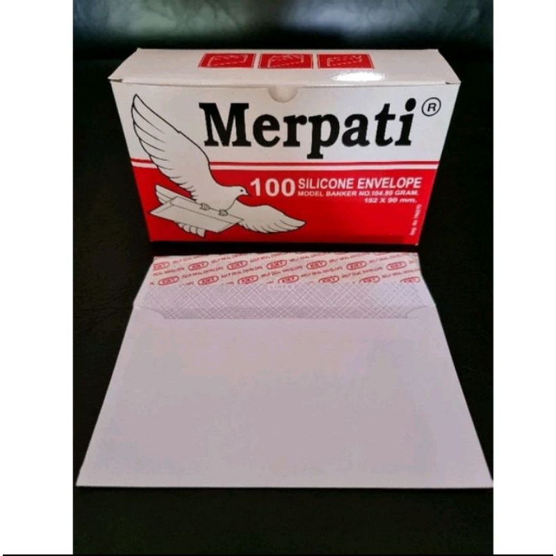 

Amplop Merpati Tanggung Merah