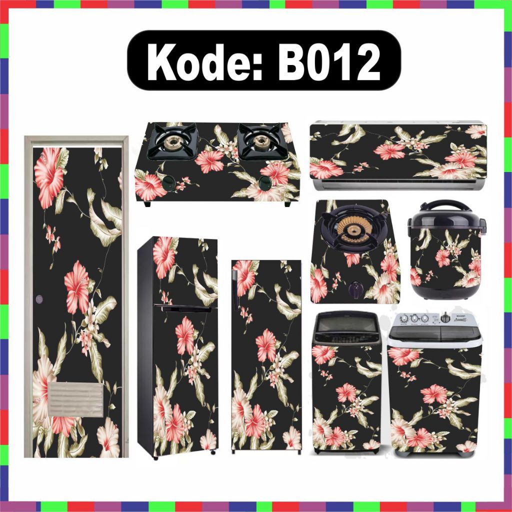 

Stiker 1 set Motif Bunga Flower