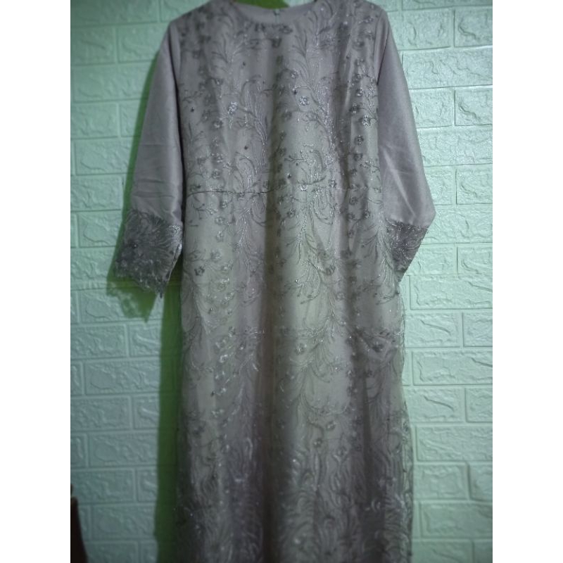 Gamis pesta/Gamis brokat