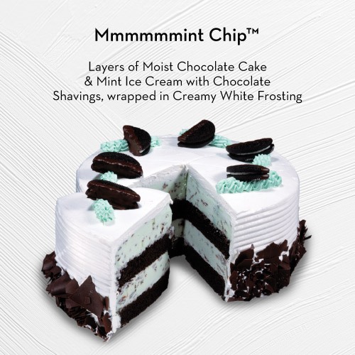 

Mmmmmint Chip Ice Cream Cake
