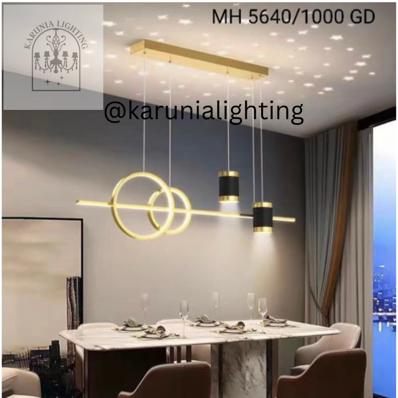 Lampu Gantung Modern Island Led 3 Colours