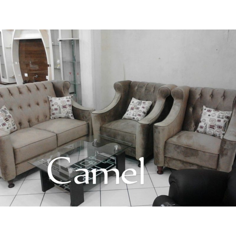PREMIUM SOFA CAMEL 211,311,321 KAIN CUSTOM