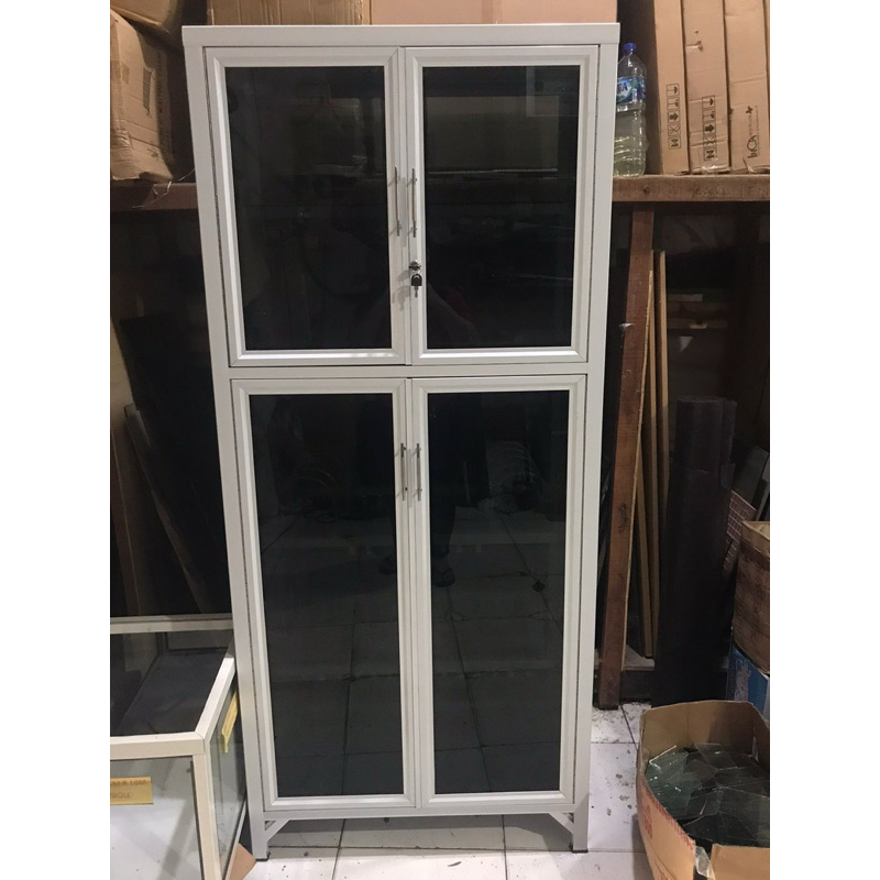 Rak Piring Aluminium Tebal 80x42x180