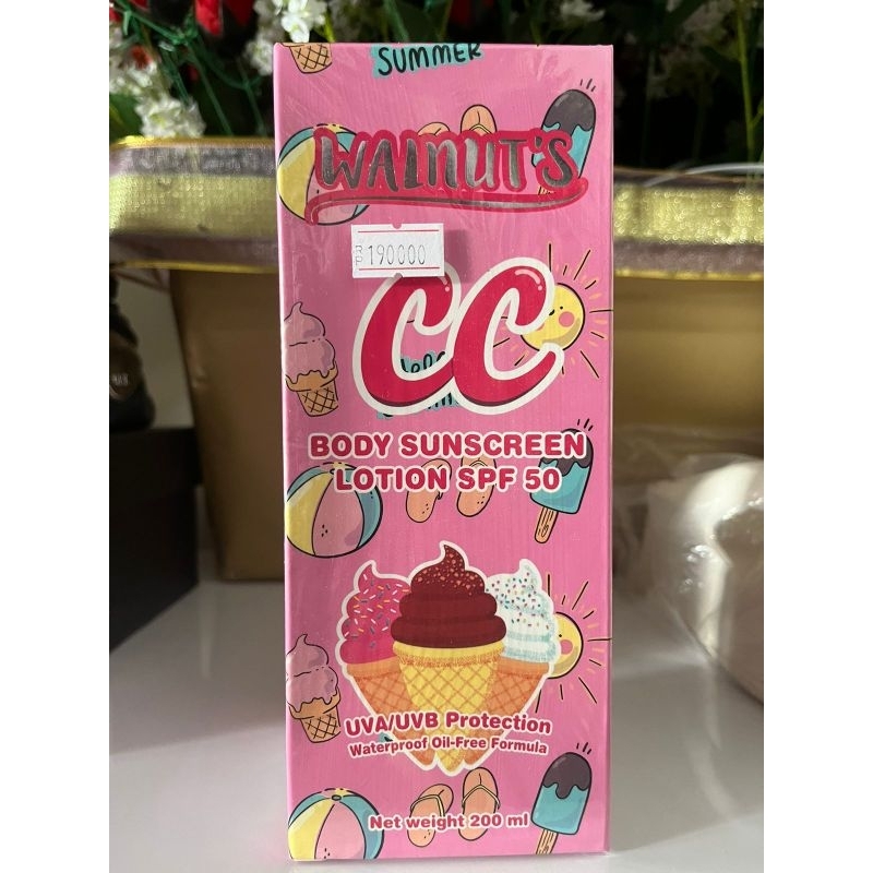 Body Sunscreen Lotion SPF 50