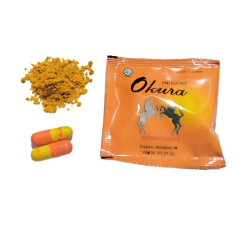 Original okura kapsul redy asli