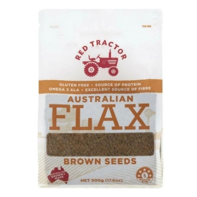 

Australia Red Tractor Australian Flax Brown Seeds 500 gr 17.6 oz Red Tractors Foods Organix Creamy Style Rolled Oats 1kg Organic Gandum Oat Organik 1 KG