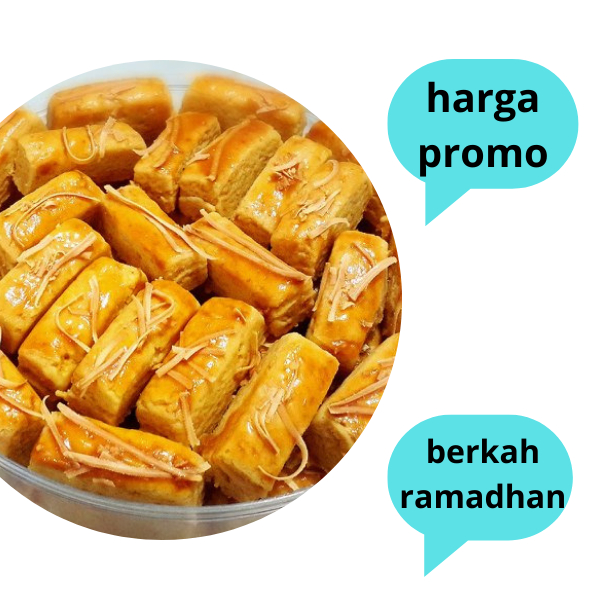 

Kue Kering Kastengel Toping Keju Toples 500 gram Kue Lebaran Enak dan Murah