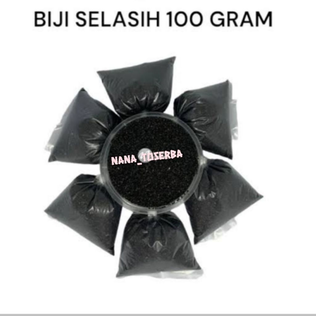 

Biji Selasih 100gram - basil sedd 100gram - selasih super