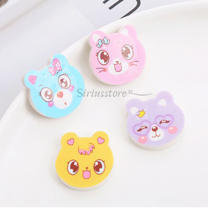 

Penghapus Cat Cute Isi 4 Eraser / Penghapus Anak Sekolah