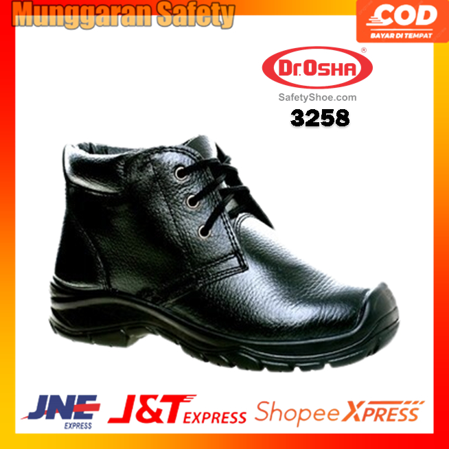 Dr OSHA Titanium Type 3258 - Safety Shoes Dr OSHA Titanium Ankle Boot 3258 Berkualitas