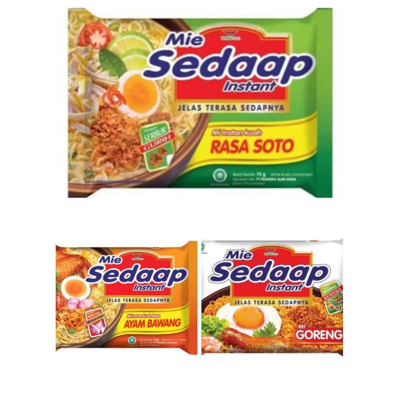 

MIE SEDAAP ALL VARIAN KUAH DAN GORENG