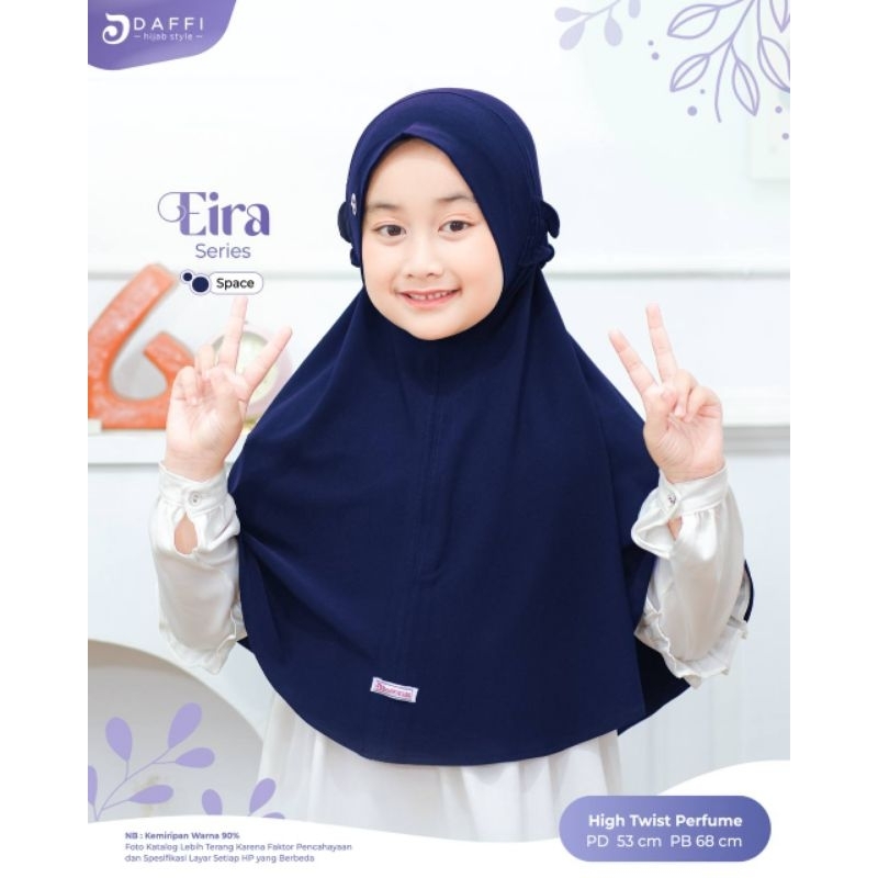 Jilbab bergo Anak Eira Daffi hijab terbaru