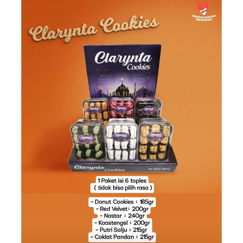 

CLARYNTA COOKIES HAMPERS LEBARAN MURAH