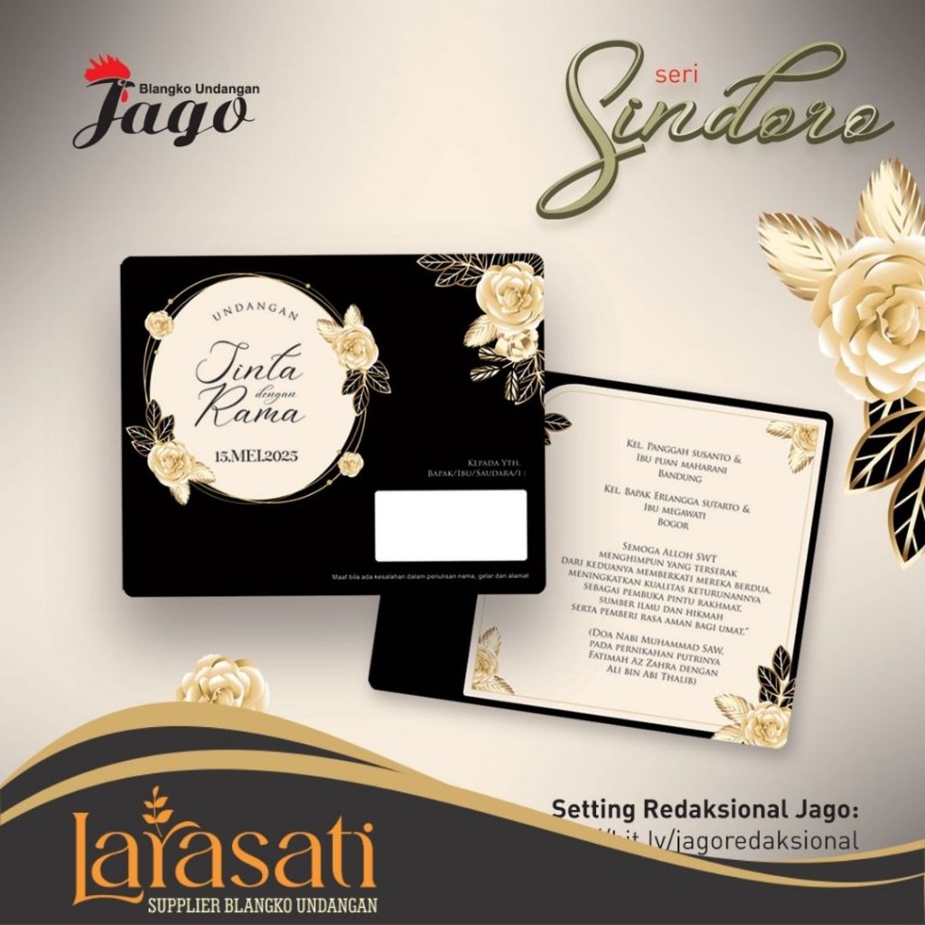 BLANGKO UNDANGAN JAGO 79 - HARGA MURAH TAMPILAN MEWAH FREE KATALOG DAN FILE SETTING