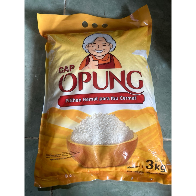 

beras cap opung 3 kg