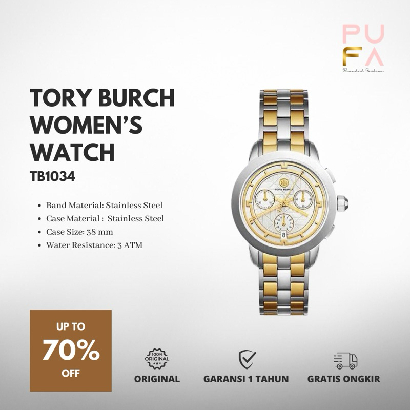 ORIGINAL 100% Tory Burch Women’s Watch TB1034