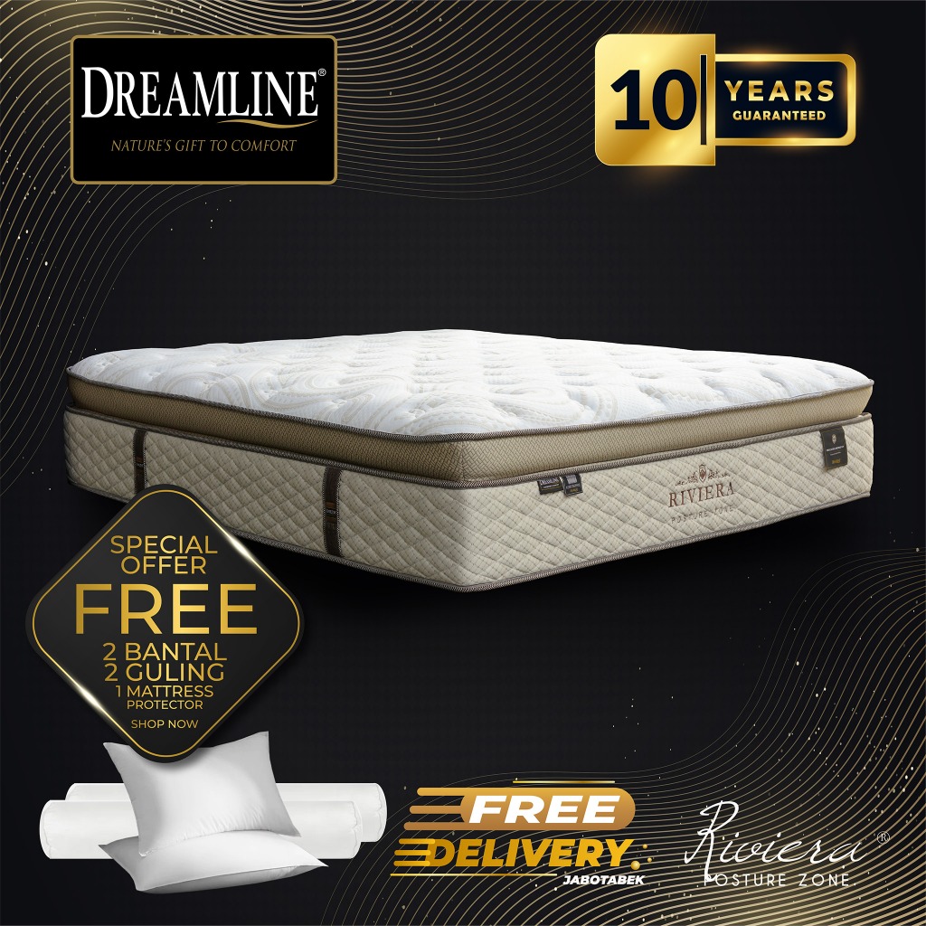 Dreamline kasur spring pocket riviera pop