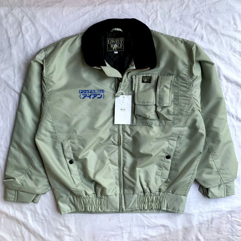 Jaket Lonely Wolf Flight Jaket / Bomber