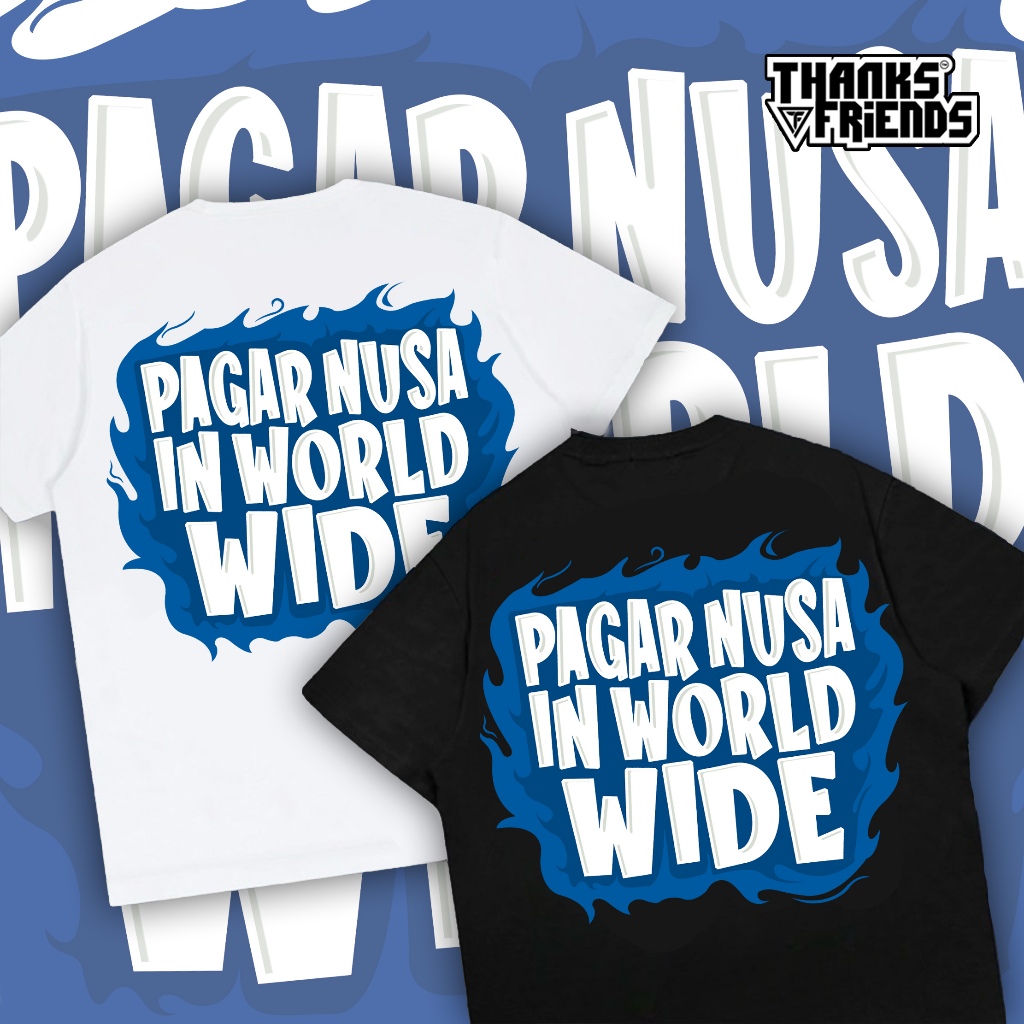 Kaos PAGAR NUSA 1986 PN In World Wide
