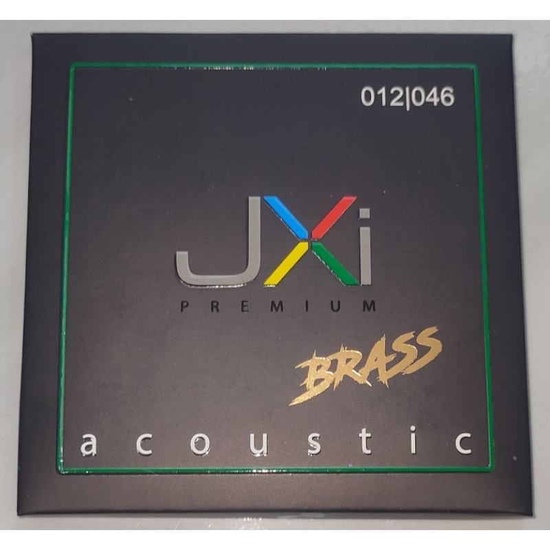 senar gitar jxi brass premium 012|046