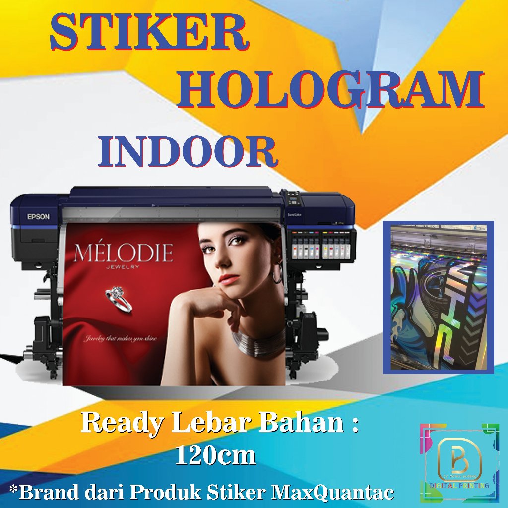 

Cetak Stiker Hologram meteran ( lebar bahan 120cm )