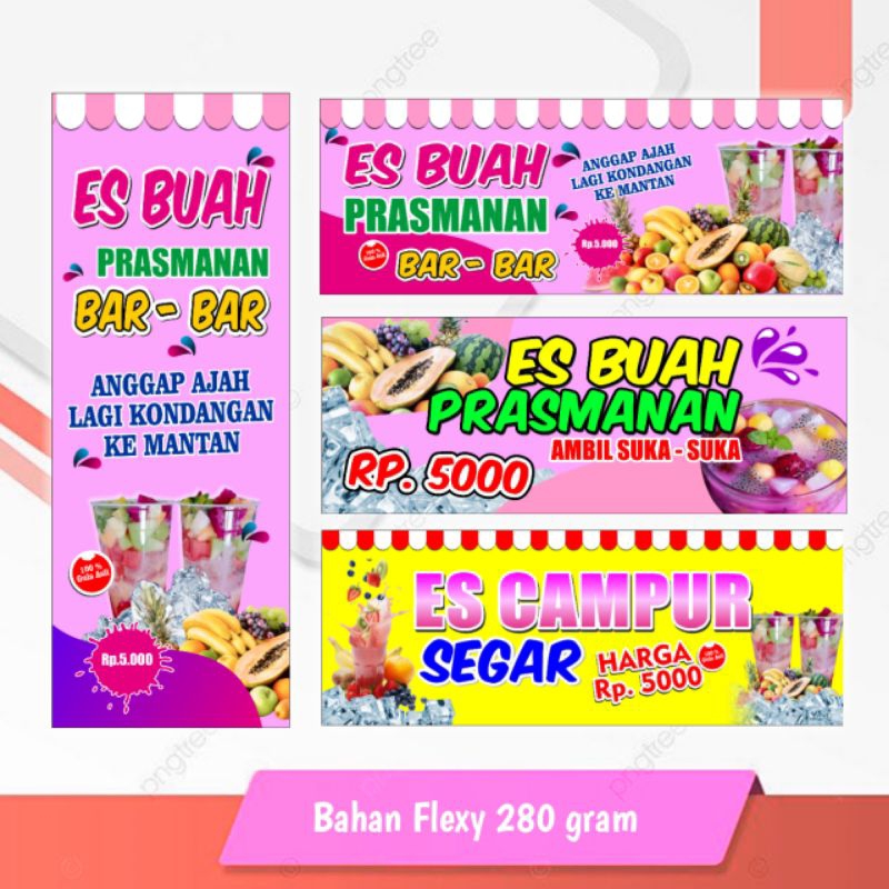 BANNER ES BUAH PRASMANAN BANNER SHOP BUAH