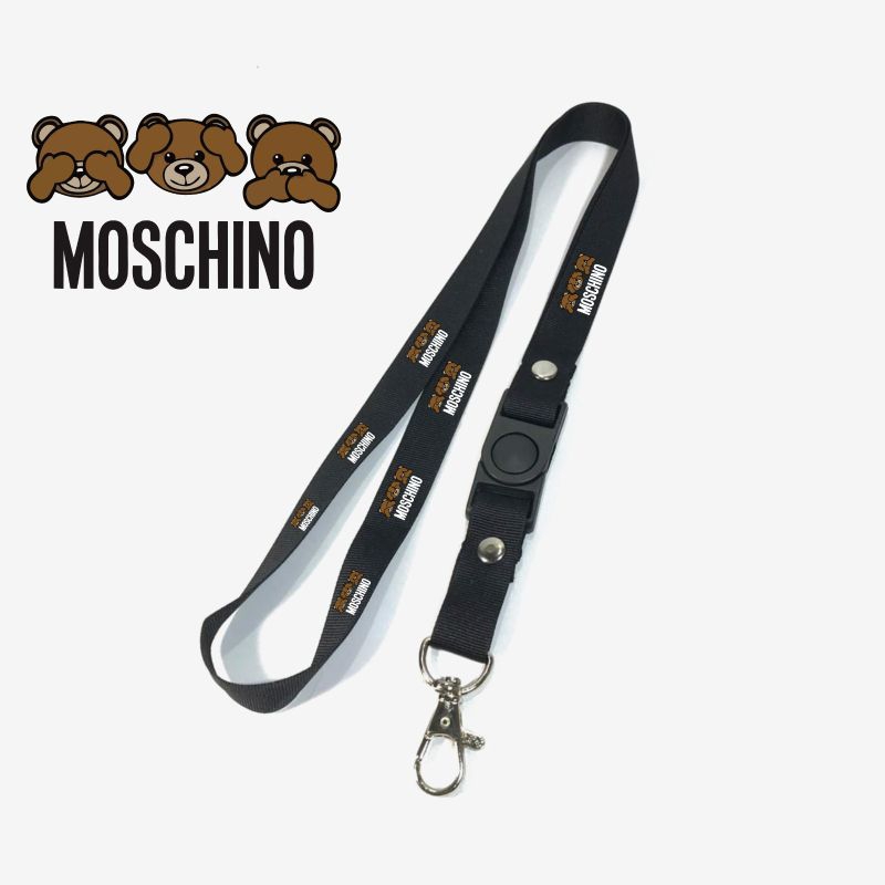 

Tali Lanyard MOSCHINO BERUANG coklat / Lanyard Hitam Premium lanyard anime distro cartoon kartun / gantungan kunci / gantungan id card / gantungan flashdisk / nametag hp name tag / gantungan pengait handphone j