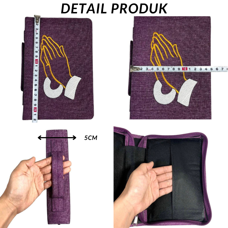 

Sampul Alkitab + Sampul Kidung Jemaat Sedang Cover Tas Buku Alkitab Sampul Kitab Suci RJ4