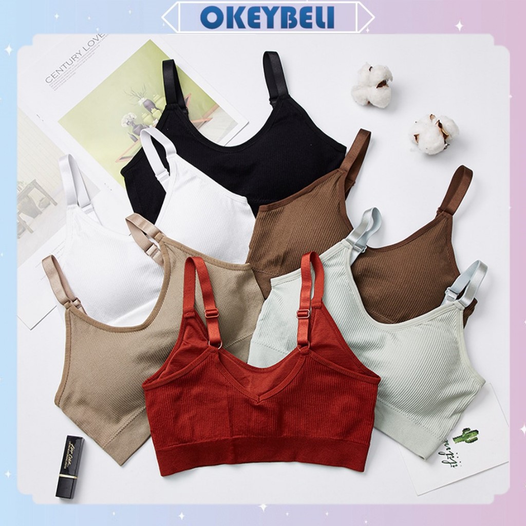 •OKEY BELI•BR496 Sport Bra BH Olahraga Pakaian Dalam Wanita Bra bh sport yoga gym lari Wanita cod
