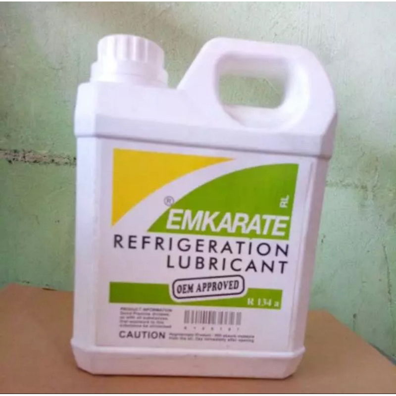 Oli emkarate R 134 a /oli compresor AC mobil dan kulkas. R134 a