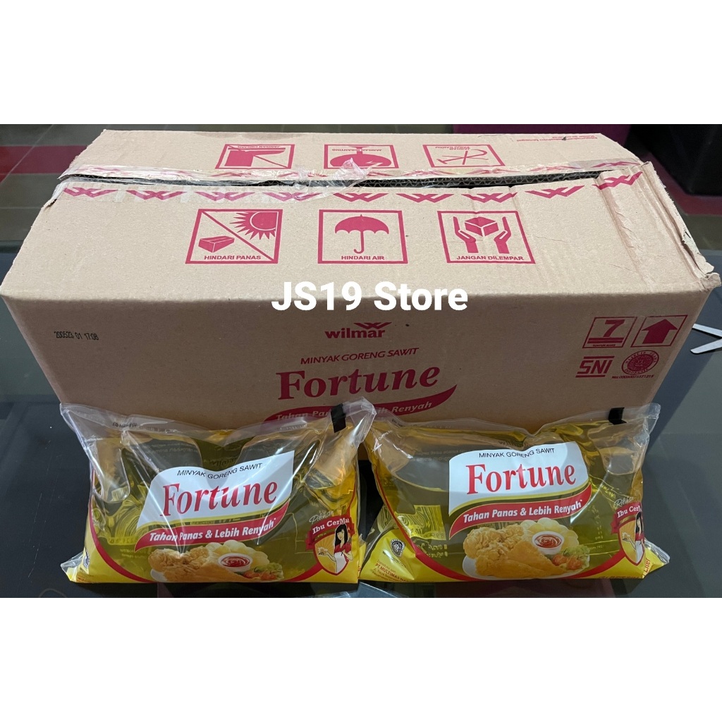 

Minyak Goreng Merk Fortune 1L 1 Liter Bantal 1 Dus