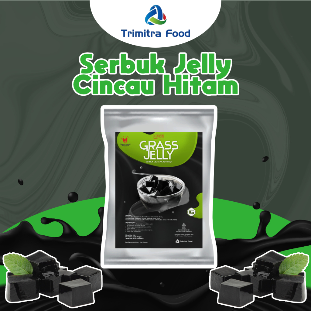 

Bubuk Cincau Hitam / Grass Jelly 1 Kg Halal