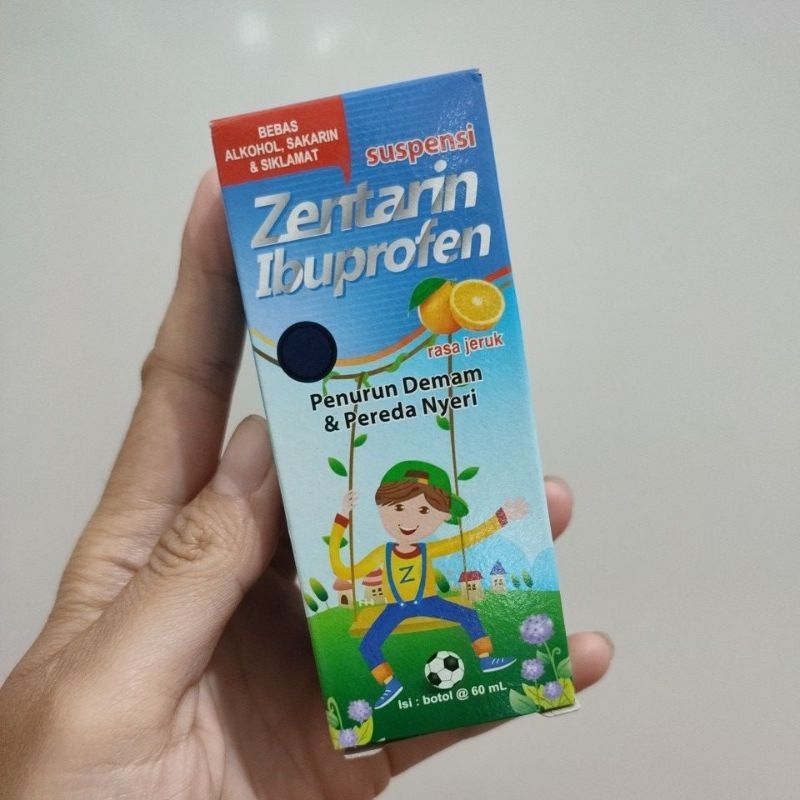 ZENTARIN ibuprofen sirup 60ml demam