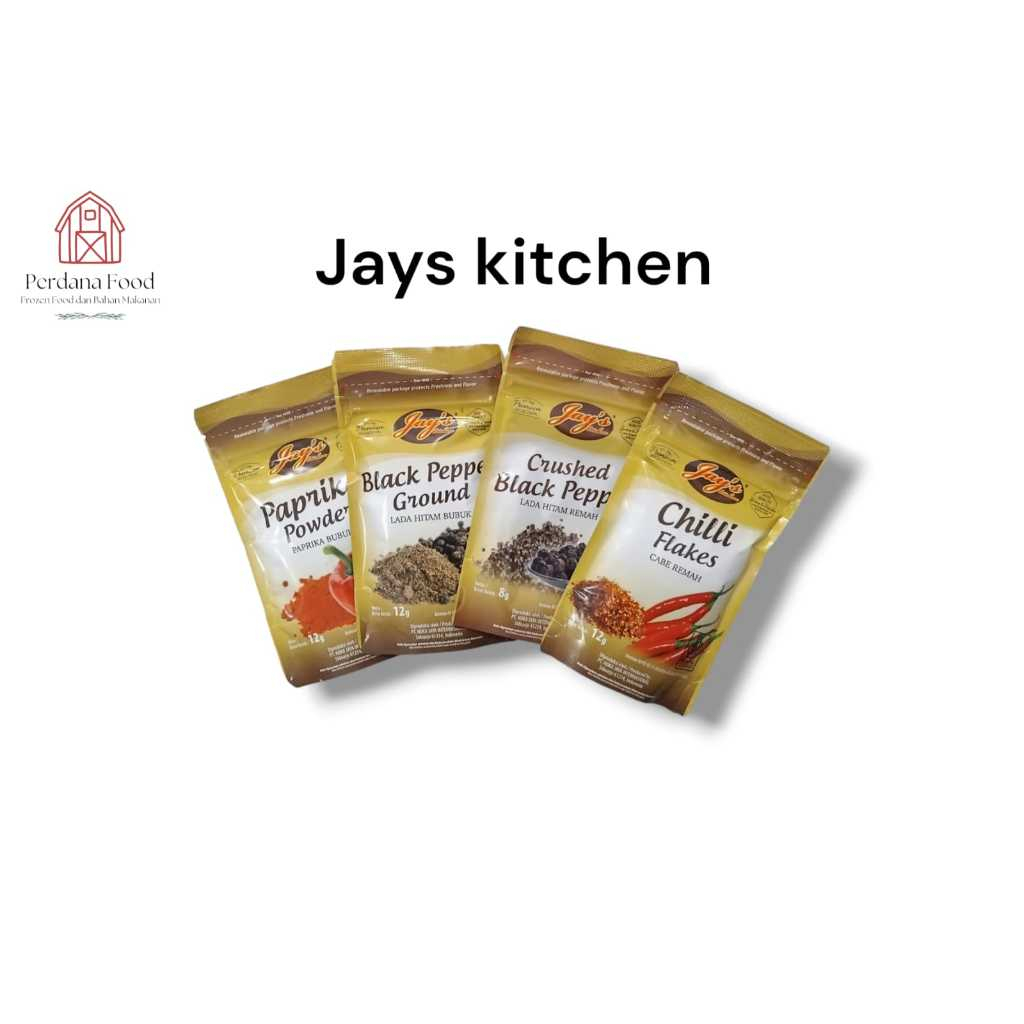 

Jay's Kitchen Natural Dry Spices Zip Lock, Bumbu Rempah Kering Alami