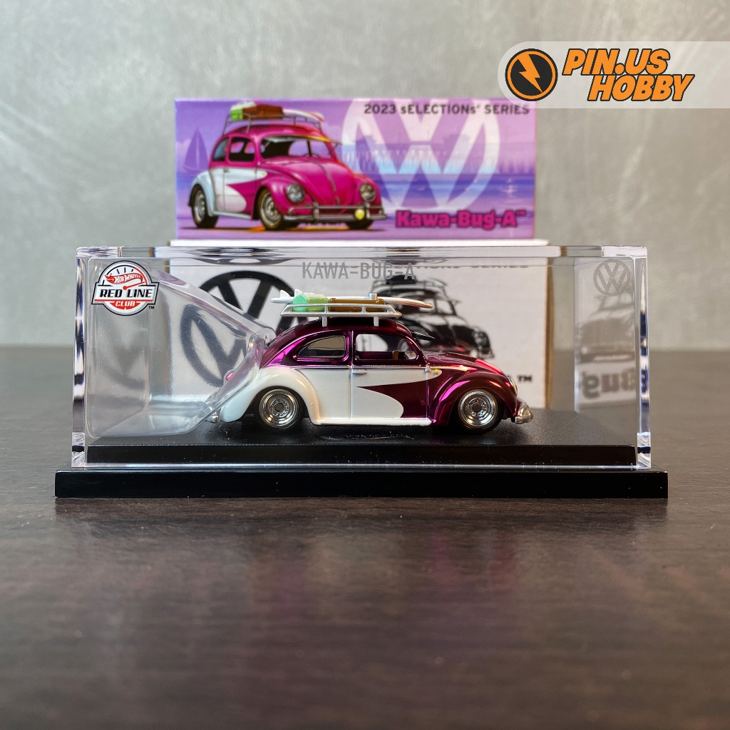 HOT WHEELS RLC KAWA BUG A PINK ORIGINAL HOT WHEELS by MATTEL , DIECAST 1:64 HOTWHEELS VOLKSWAGEN BEE