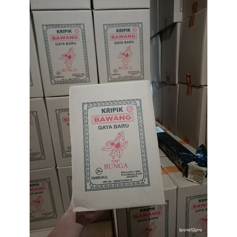 

kripik bawang merk gayabaru 1kilo