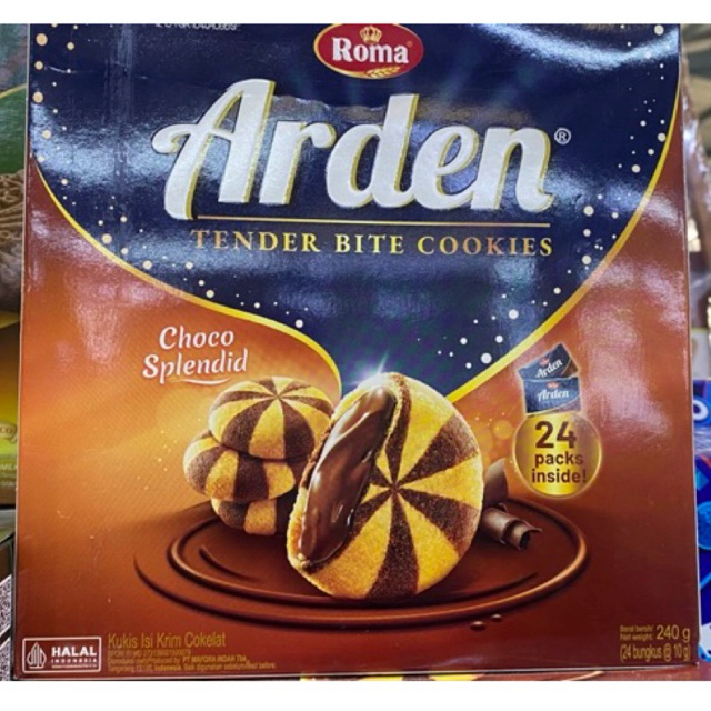 

ARDEN DELIGHT TREATS FESTIVE CHOCO SPLENDID 240gr @24bks x 10gr