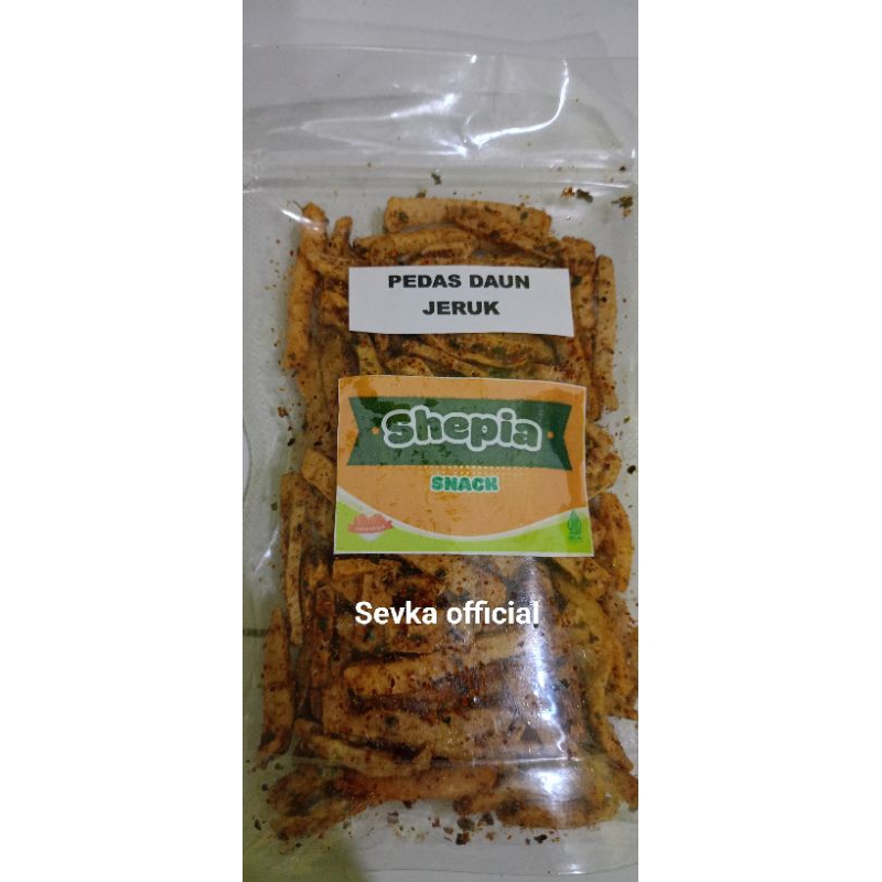 

BASRENG Pedas gurih daun jeruk Stik Renyahh 95 gram
