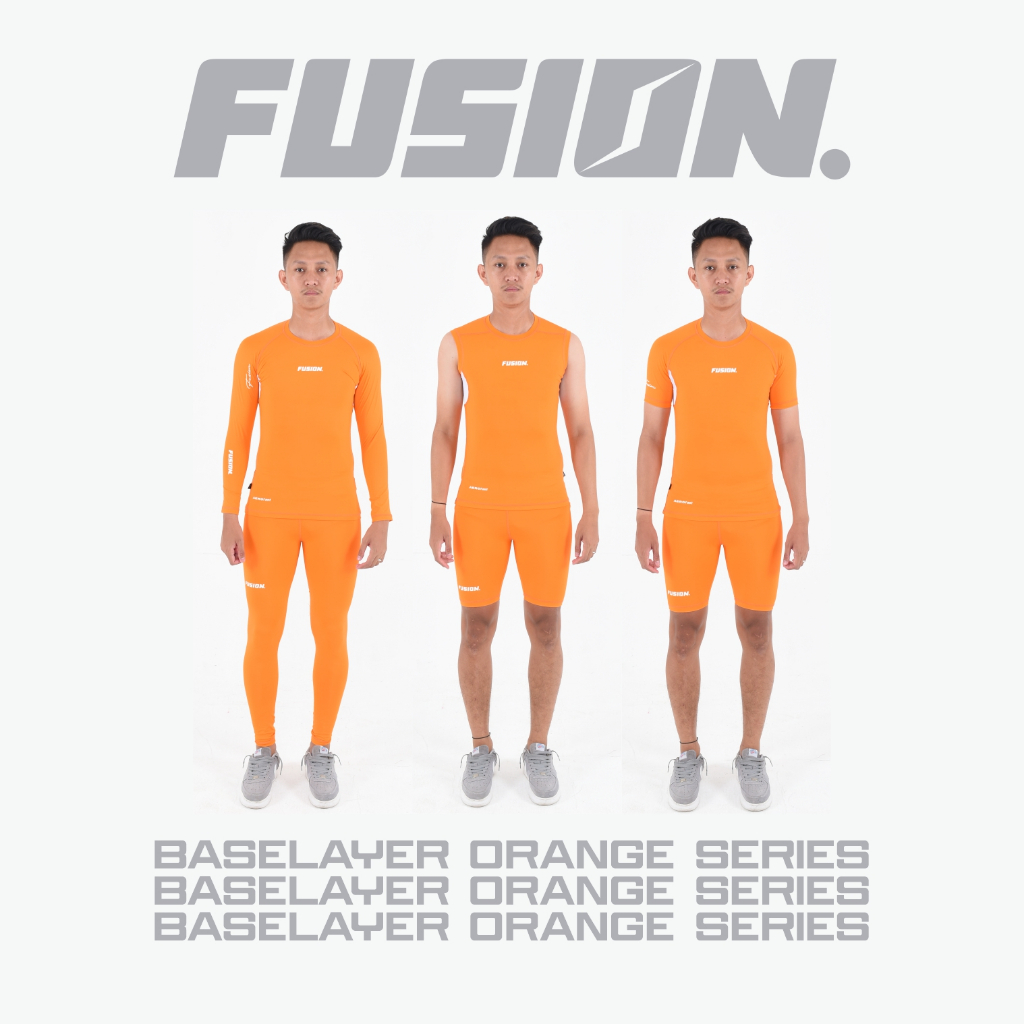 FUSION BASELAYER SERIES /BASELAYER ORANGE/ BASELAYER/ BASELAYER SHORTSPANTS / BASELAYER LONGPANTS /B