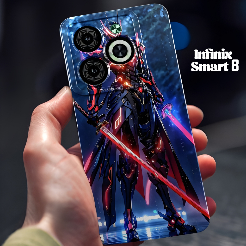 Case INFINIX SMART 8 2023 - ALD131 - Fashion Case Robot - Softcase INFINIX SMART 8 Terbaru - Case Pr