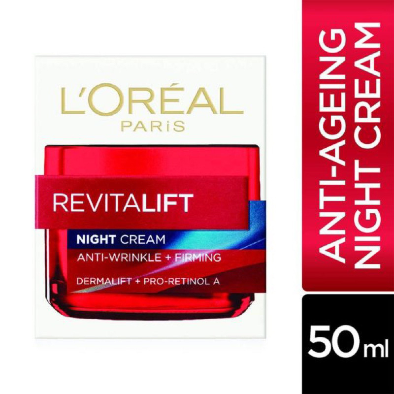 Loreal Revitalift Night Cream.