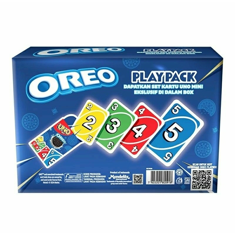 OREO PLAYPACK GRATIS KARTU UNO 324gr