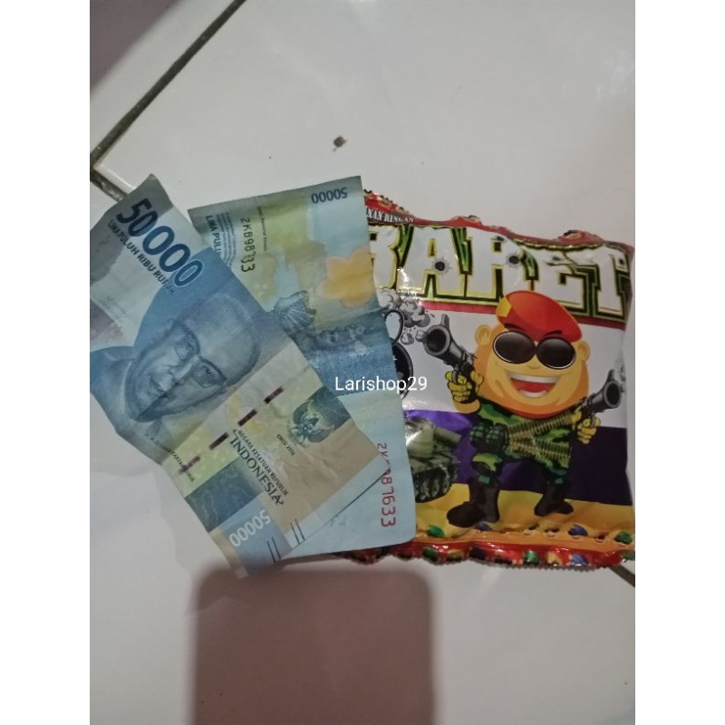 

CIKI BARET BERHADIAH UANG TUNAI 1PAK ISI 10PCS