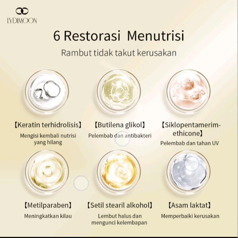 masker rambut keratin